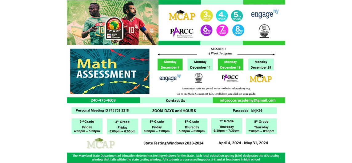MATH ASSESSMENT PROGRAM