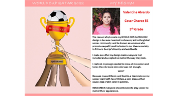 VALENTINA'S WORLD CUP DESIGN